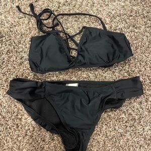 Hot Water Black Bikini Set